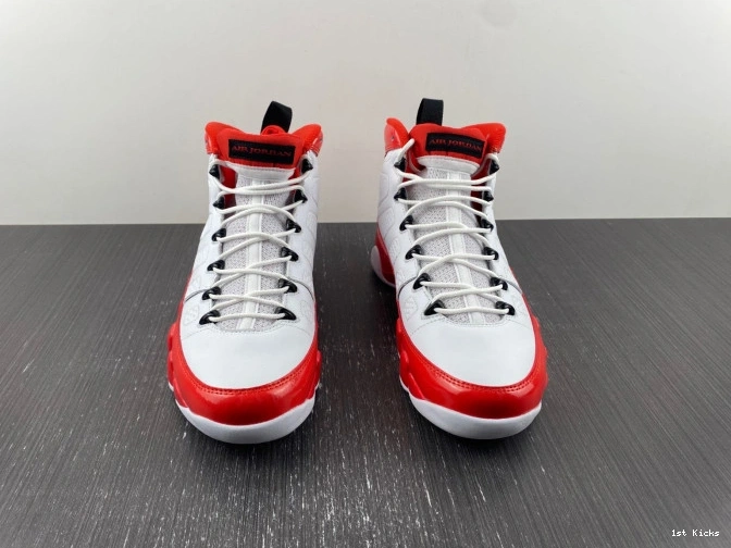 1st Kicks White 9 Jordan Retro Air 302370- Red BestValue Gym 629 1117